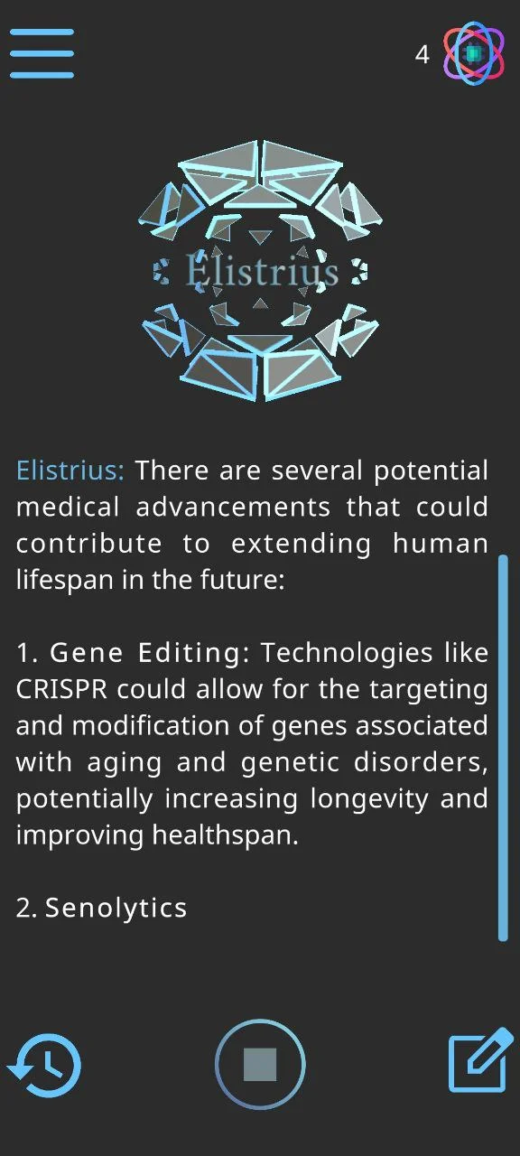 Elistrius: official Google Play application screenshot.